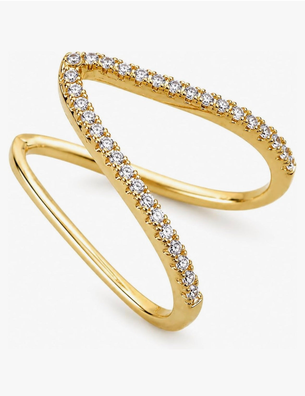 V-Luxe Crystal Ring