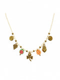 Tropical Fruit Charm Necklace
