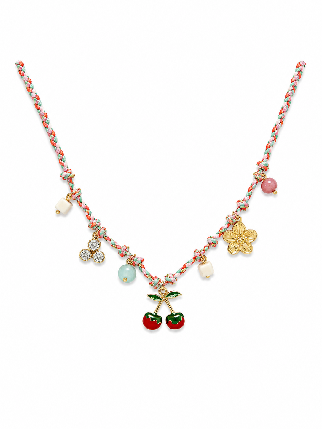 Candy Bloom Cherry Necklace