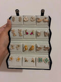 12 Pairs Floral Fashion Earrings