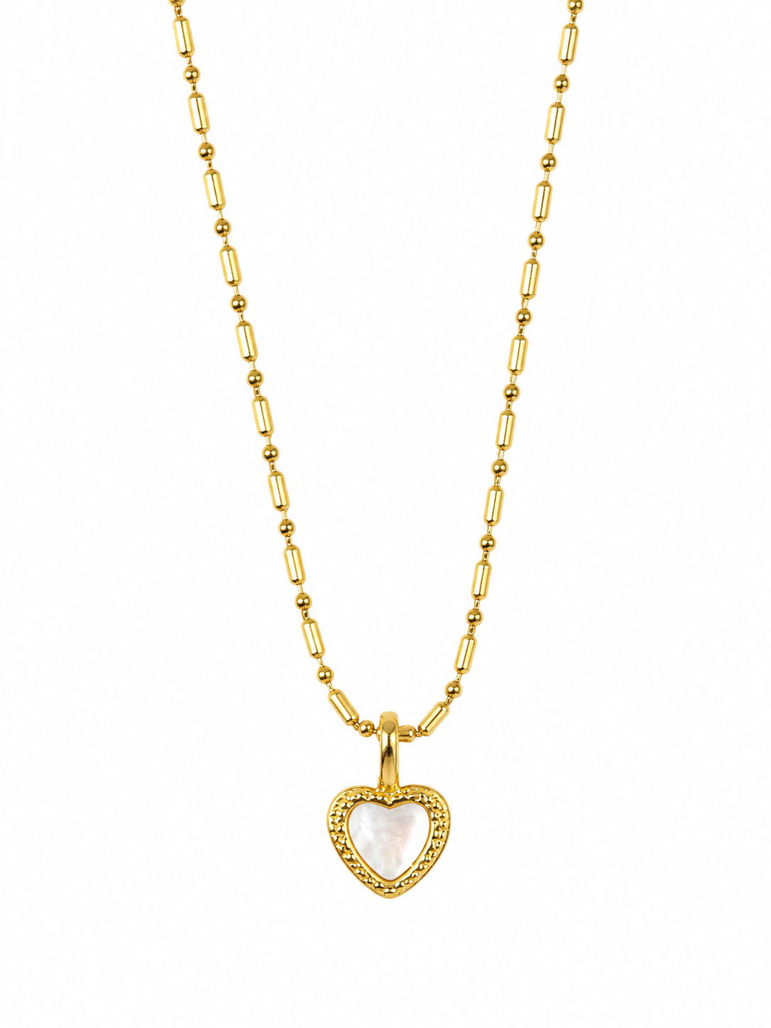 Pearl Heart Necklace