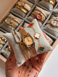 Clover Charm Luxe Watch & Bracelet Set