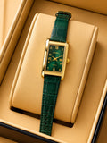 Classic Roman Numeral Rectangular Watch