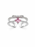 Pink Crown  Ring