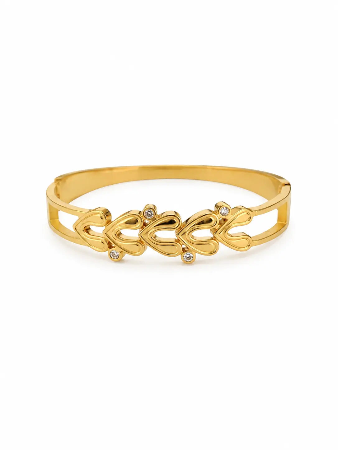 Elegant Crystal Gold Bracelet (Baby size) Accessorinetic