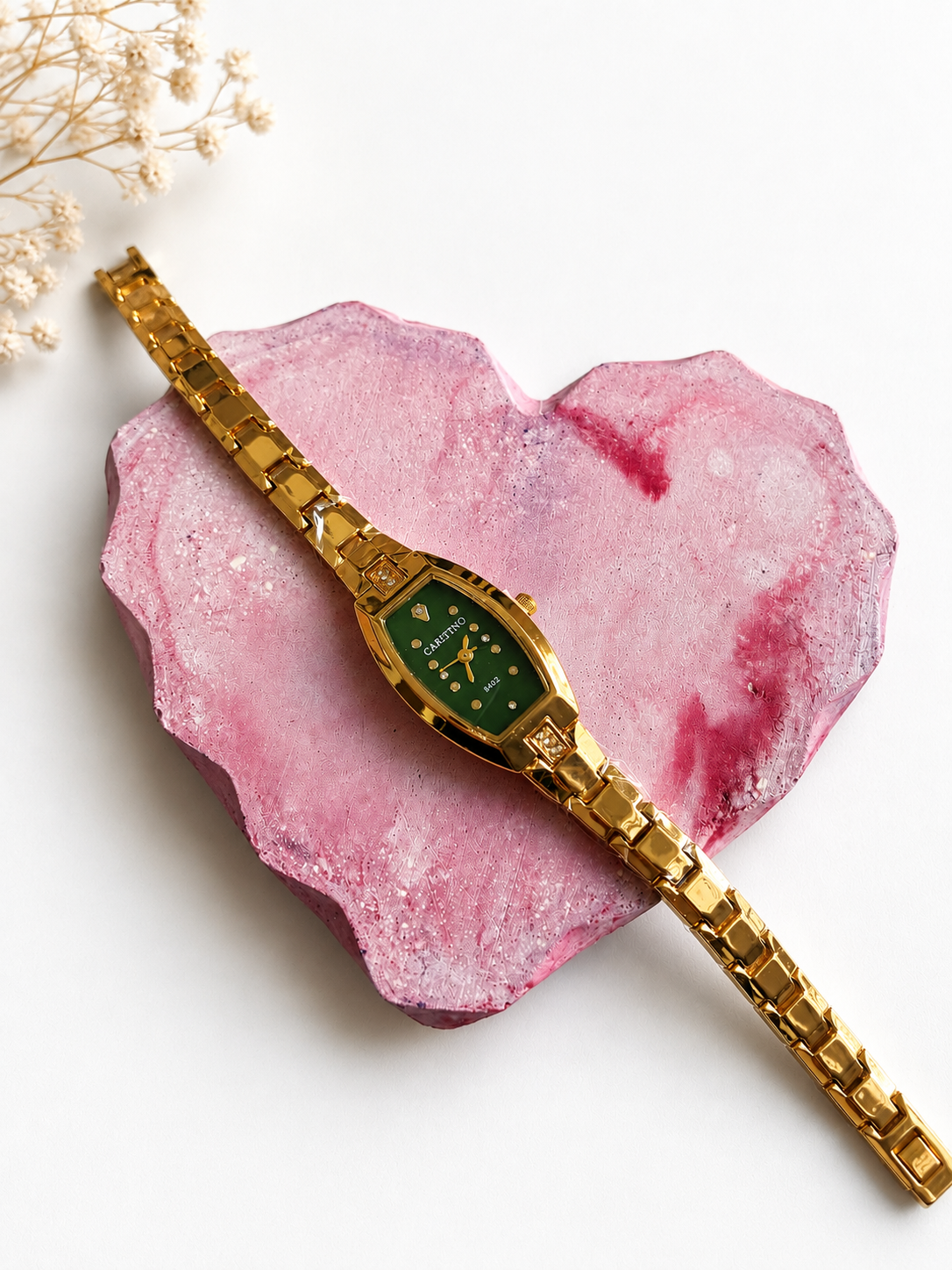 Emerald Grace Slim Watch