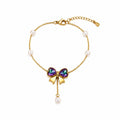 Pearl Bow Bracelet