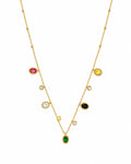 Rainbow Charm Necklace Accessorinetic