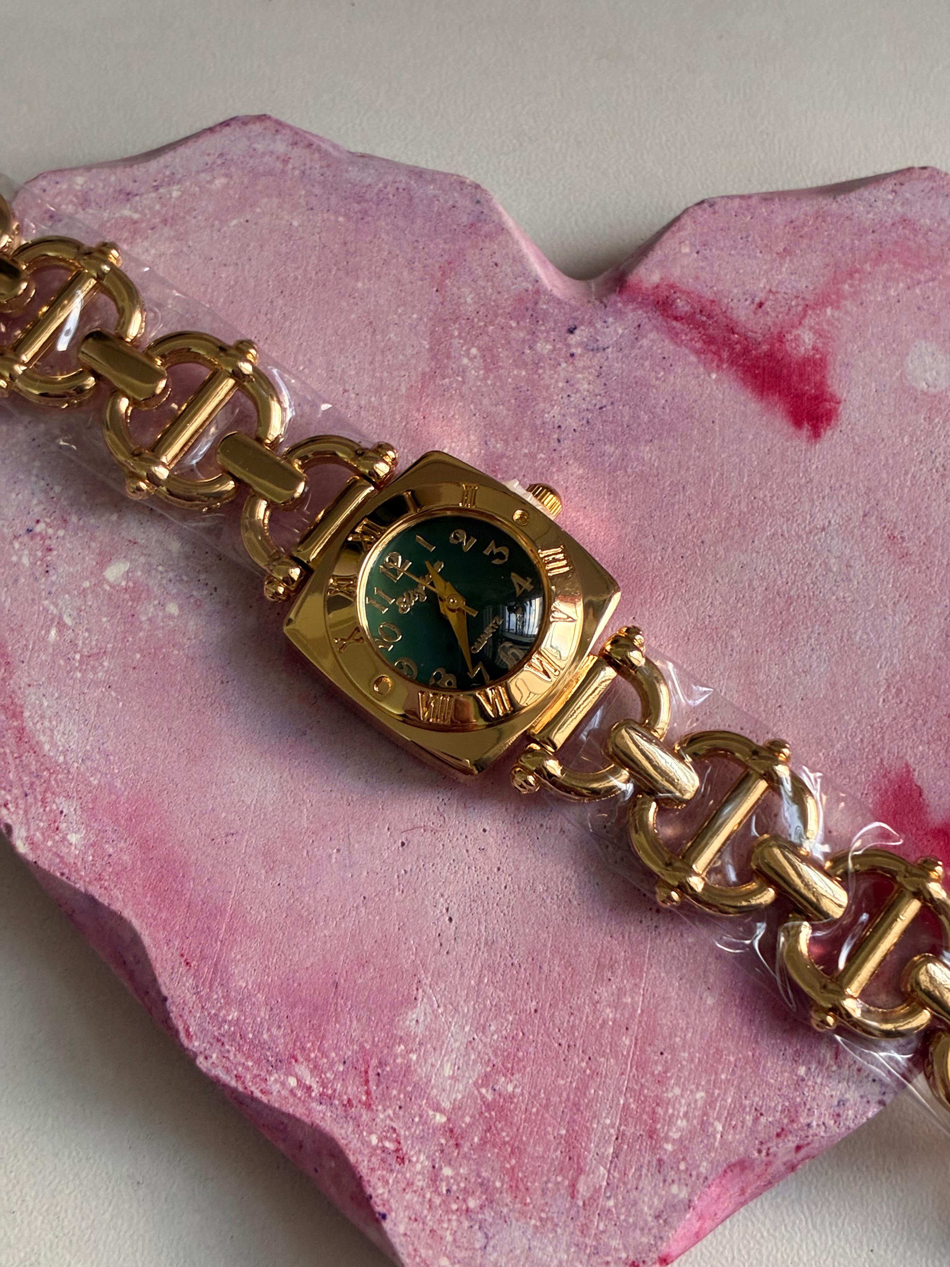Emerald Royale Chain Watch