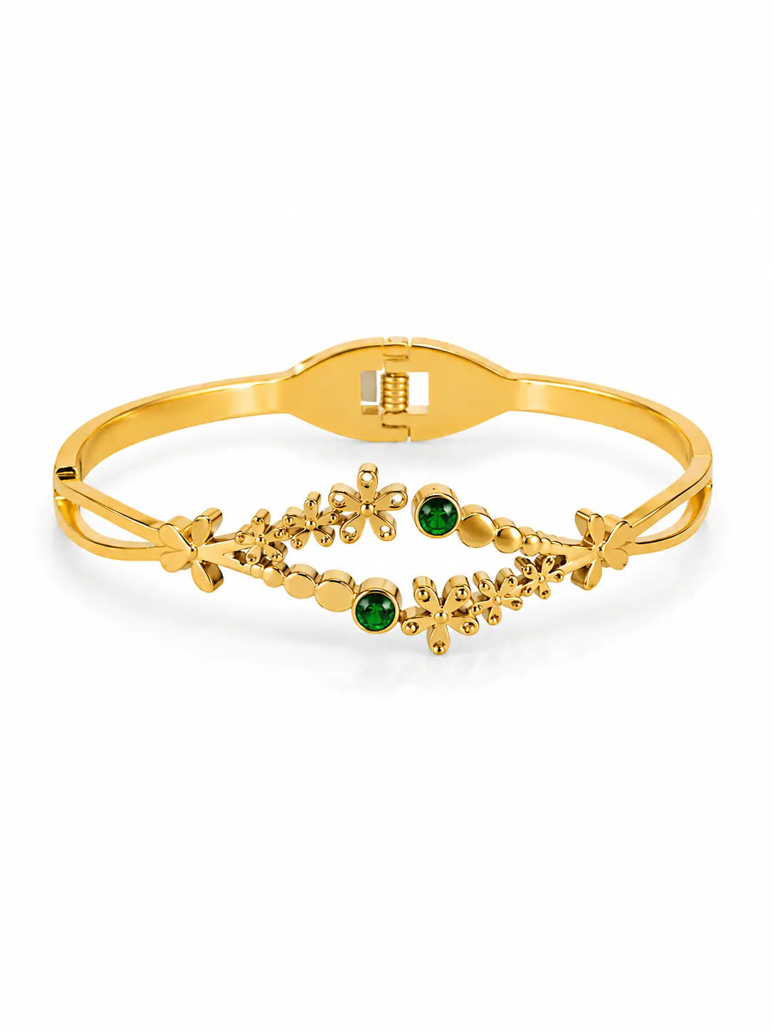 Emerald Blossom Baby Bangle Accessorinetic