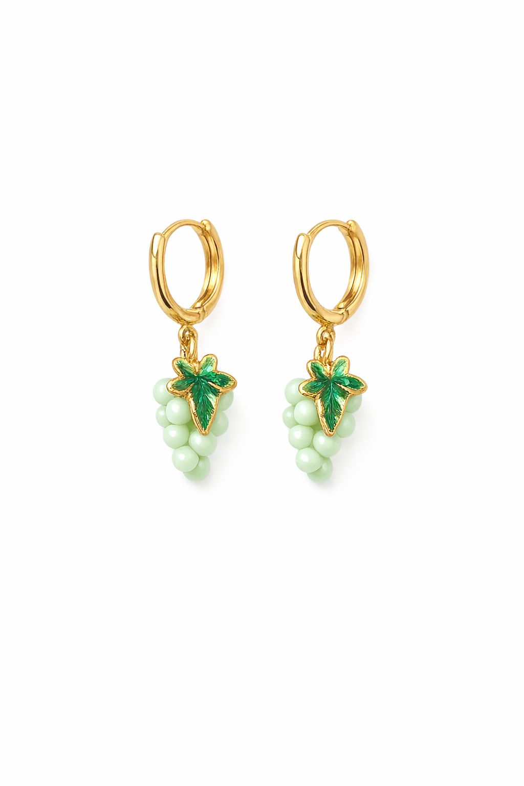 Golden Grape Earrings