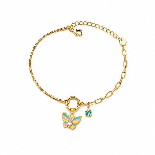 Butterfly Charm Bracelet Accessorinetic