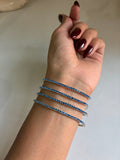 Powder Blue Tennis bracelet (Per Piece )