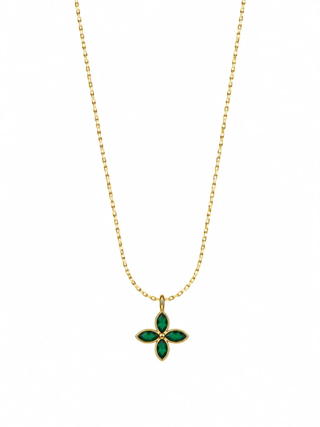 Emerald Bloom Necklace Accessorinetic