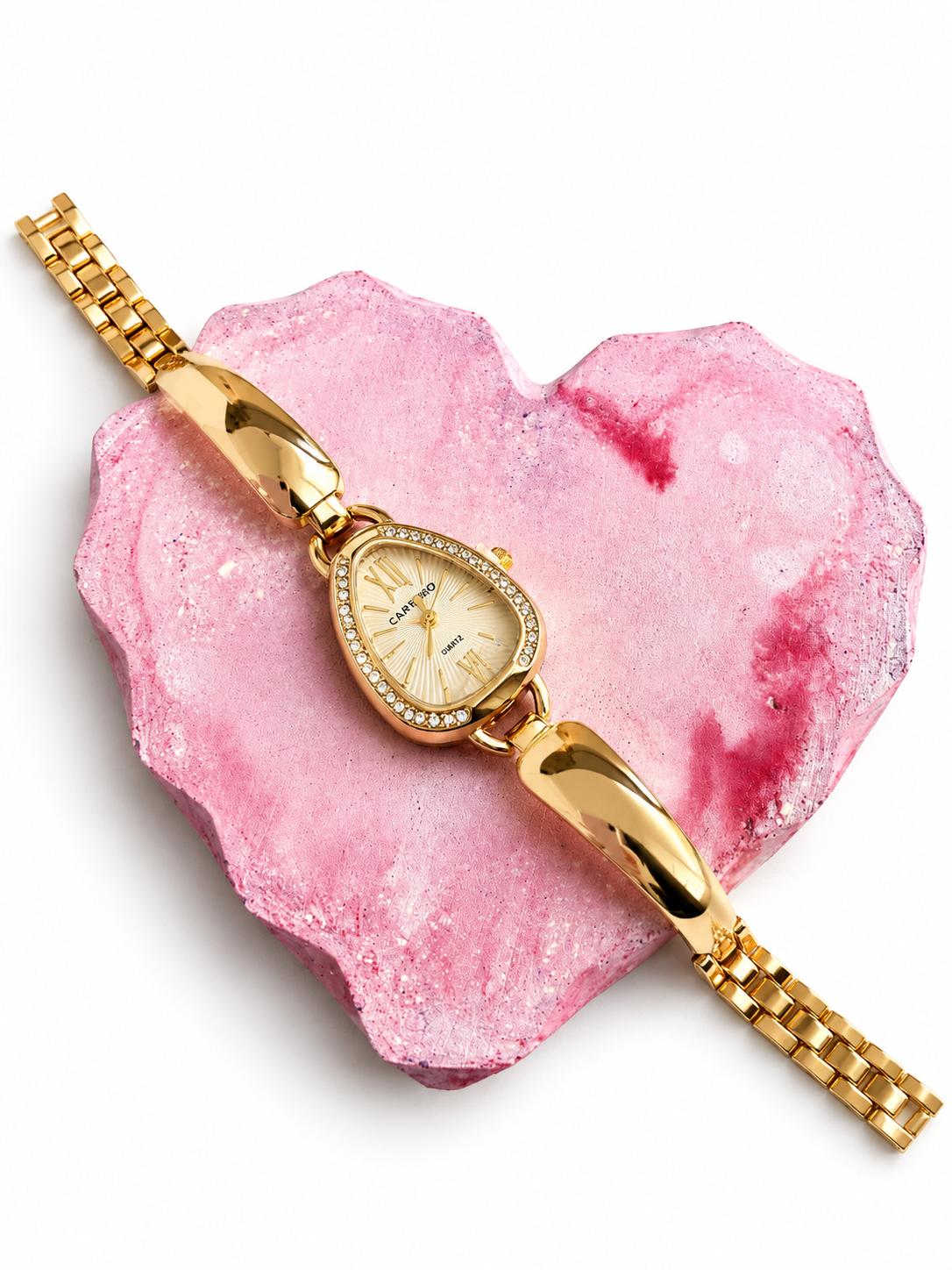 Golden Pearl Luxe Watch