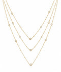 Celeste Layered Crystal Necklace Accessorinetic