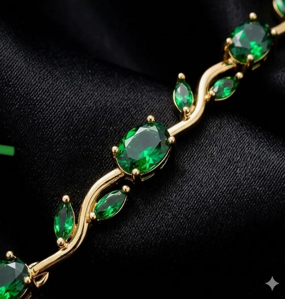 Green Tulip Bracelet Accessorinetic