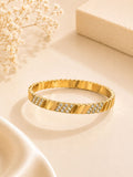 Golden Twist Crystal Kada