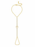 Crystal Heart Hand Chain Accessorinetic