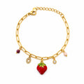 Berry Bliss Charm Bracelet