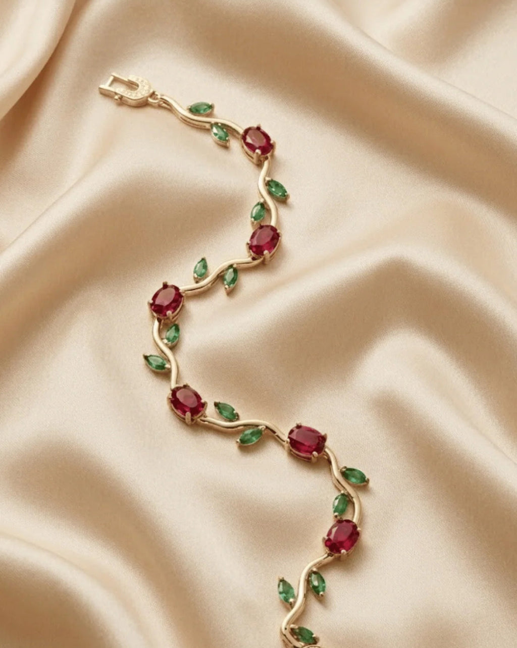 Red Tulip Bracelet Accessorinetic
