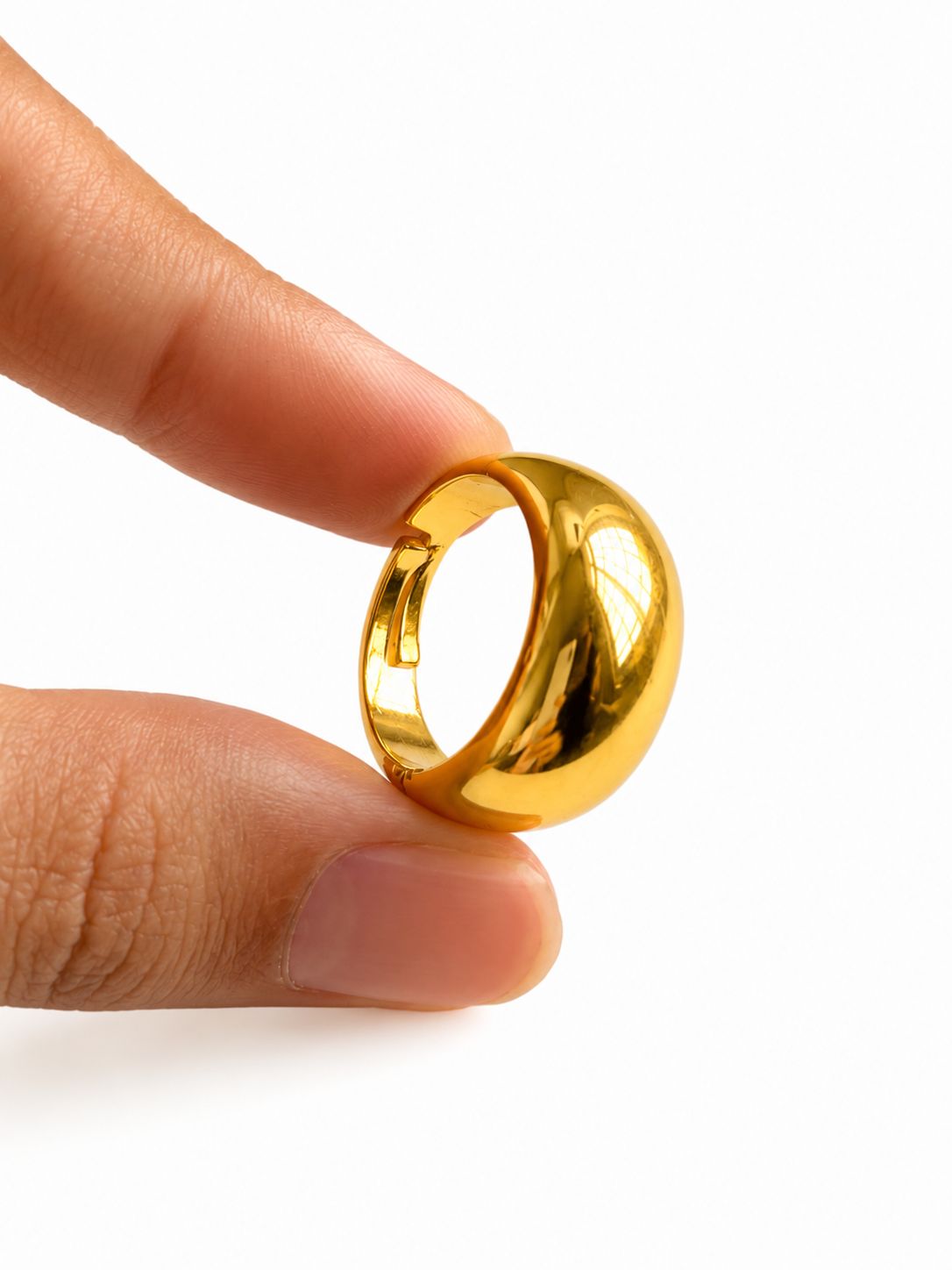 Luna Dome Adjustable Ring