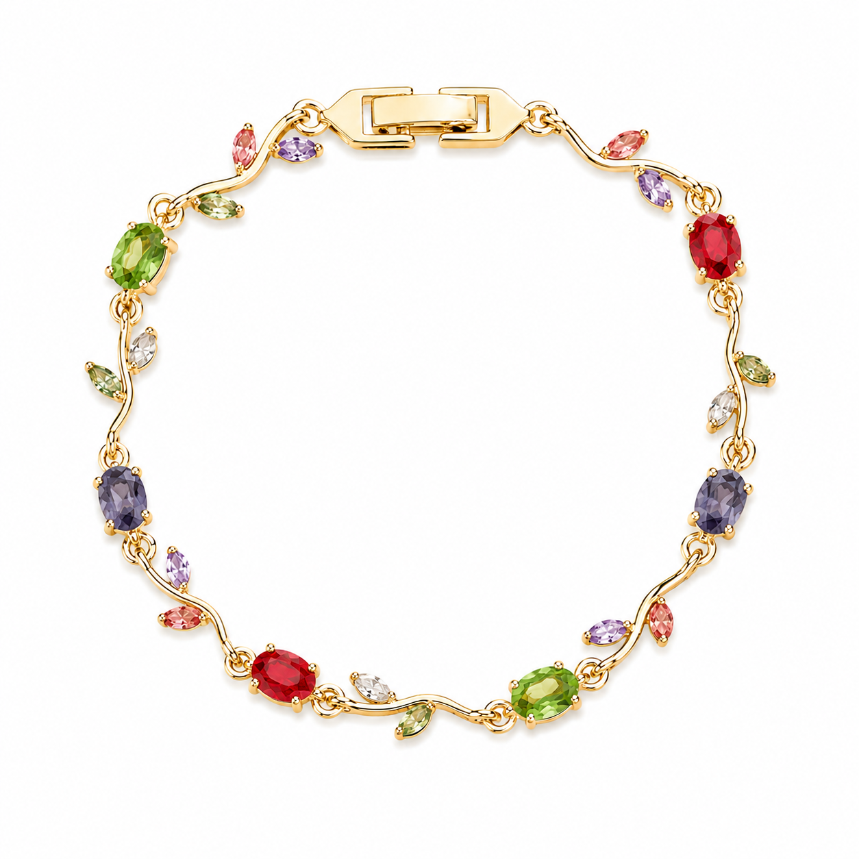 Multicolored Tulip Bracelet Accessorinetic
