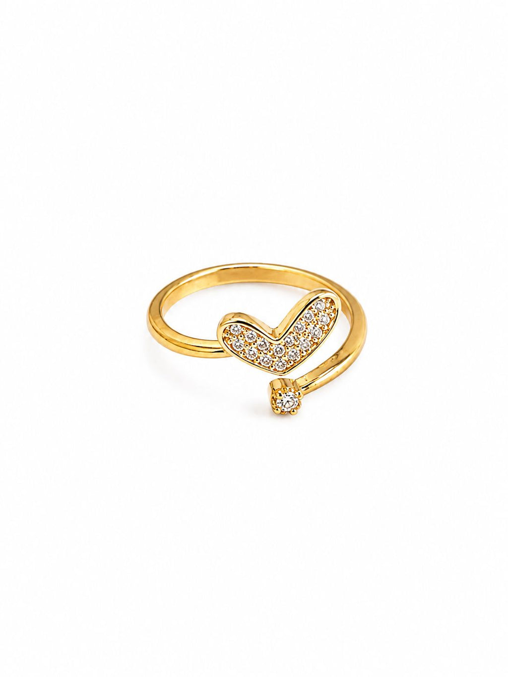 Golden V Love Ring Accessorinetic