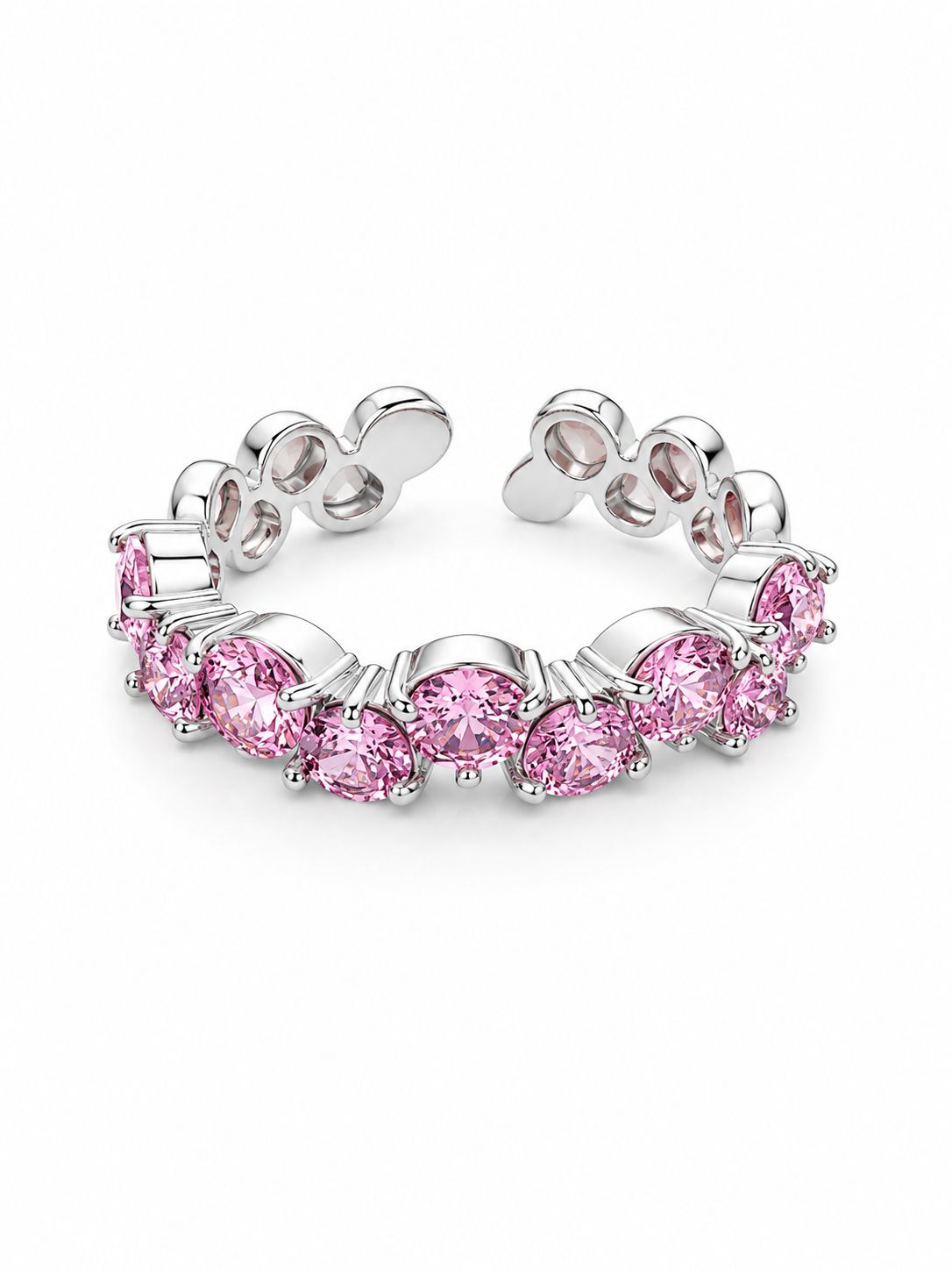 Blush Spark Adjustable Ring