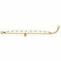 Pearl Whisper Charm Bracelet