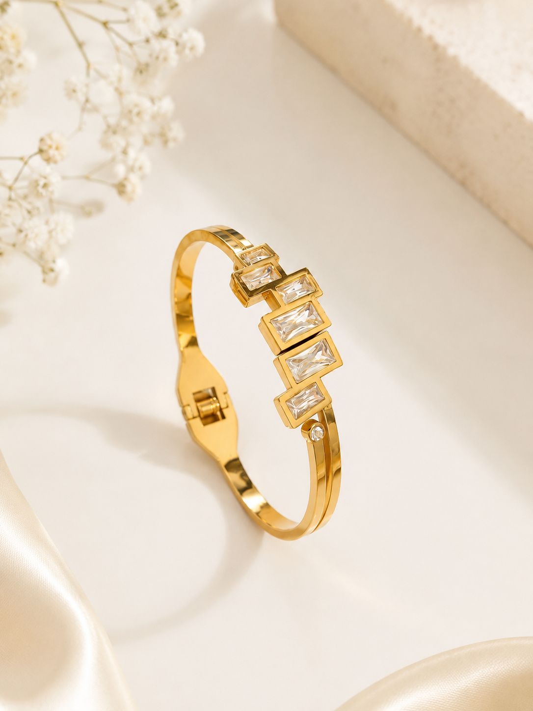 Crystal Cascade Bracelet