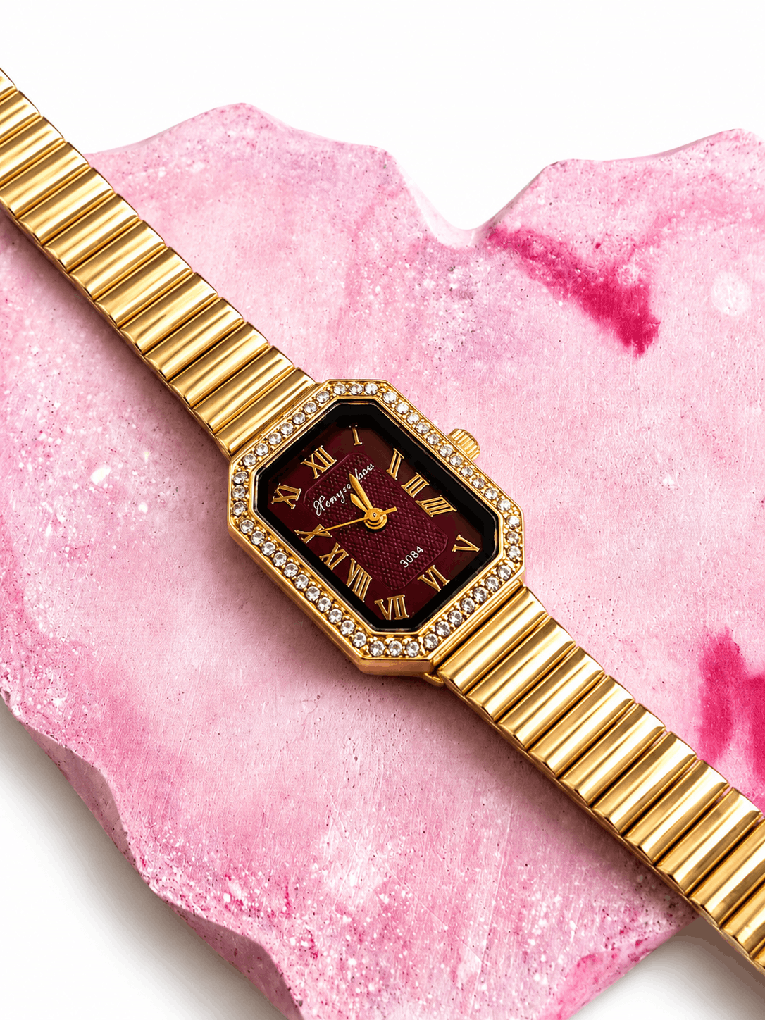 Ruby Royale Crystal Watch