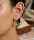 Heart Link Connect Earrings