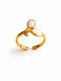Pearl Glow Adjustable Ring Accessorinetic