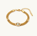 Evil Eye Mesh Bracelet